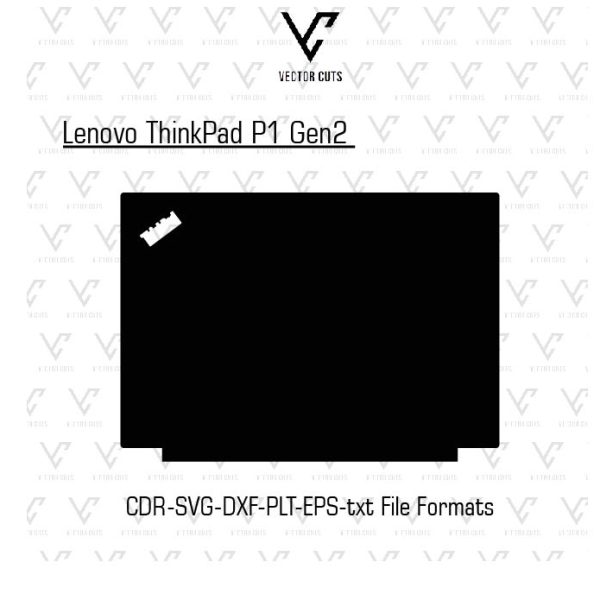 Lenovo ThinkPad P1 Gen2 Laptop Skin Template