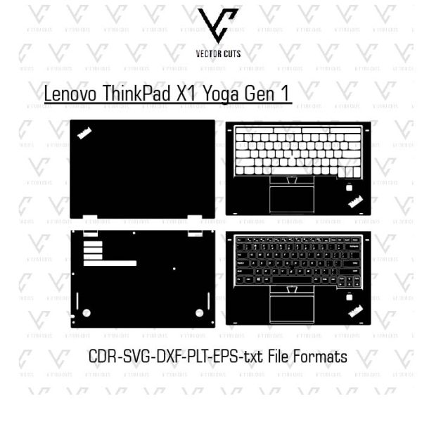 Lenovo ThinkPad X1 Yoga Gen 1 Laptop Skin Template