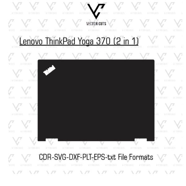 Lenovo ThinkPad Yoga 370 (2 in 1) Laptop Skin Template
