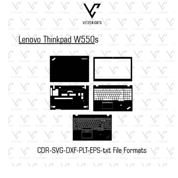 Lenovo Thinkpad W550s Laptop Skin Template