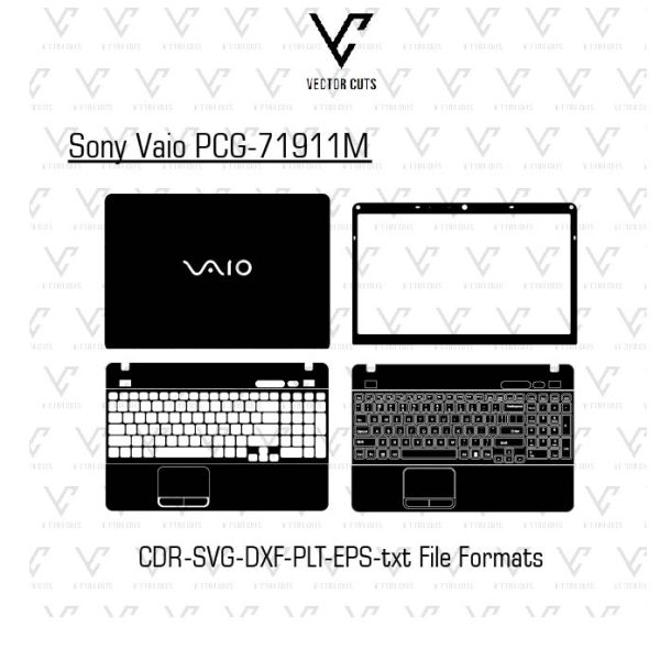 Sony Vaio PCG-71911M Laptop Skin Template