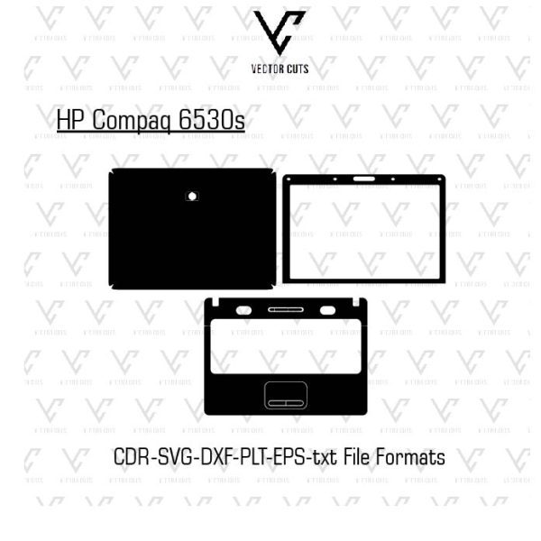 HP Compaq 6530s Laptop Skin Template