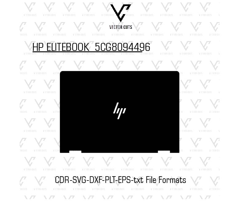 HP ELITEBOOK 5CG8094496 Laptop Skin Template