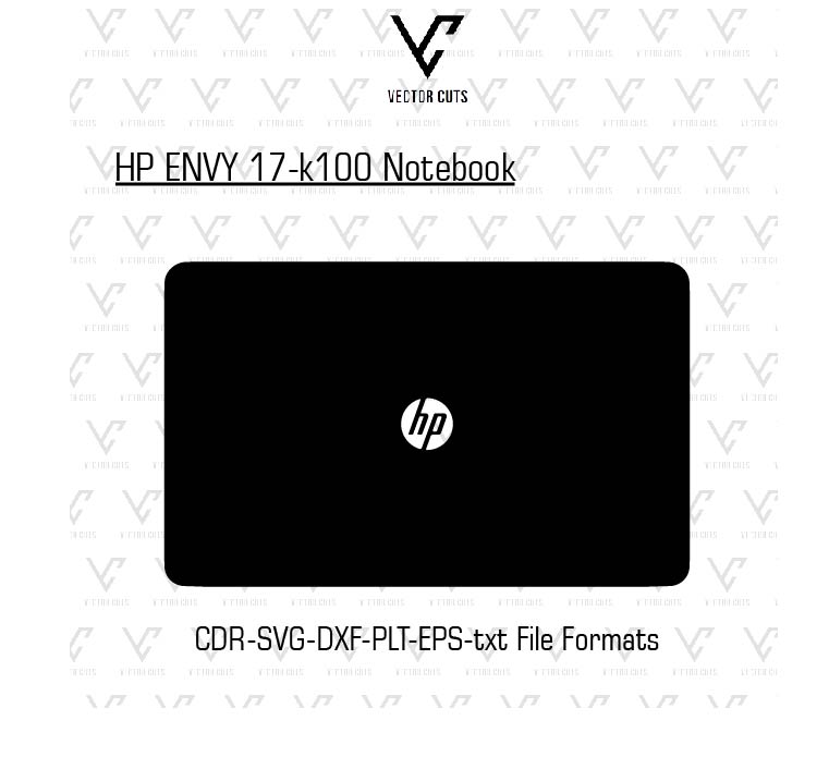 HP ENVY 17-k100 Notebook Laptop Skin Template