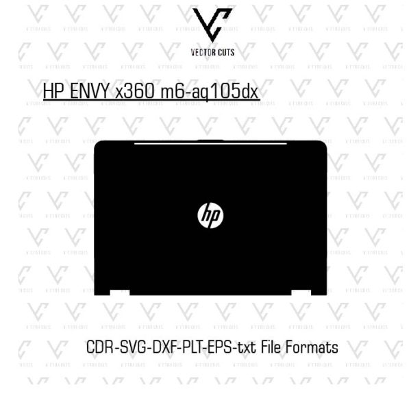 HP ENVY x360 m6-aq105dx Laptop Skin Template