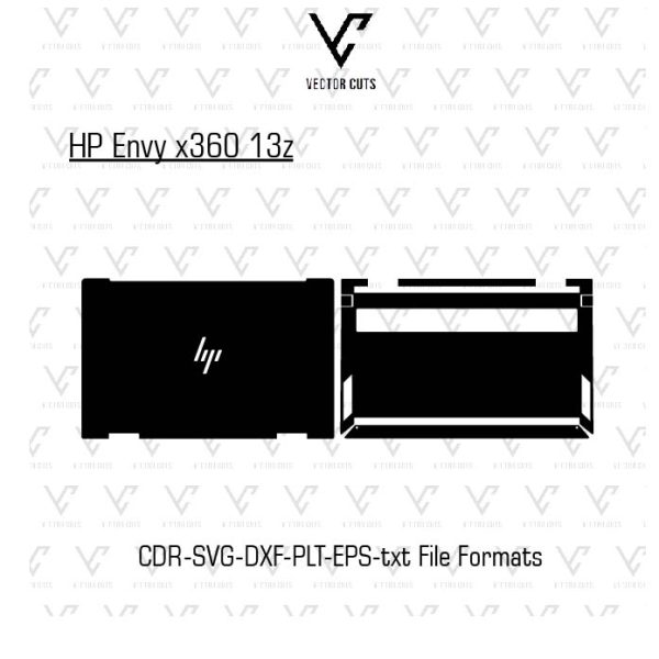 HP ENVY x360 - 13-ag0046au Laptop Skin Template