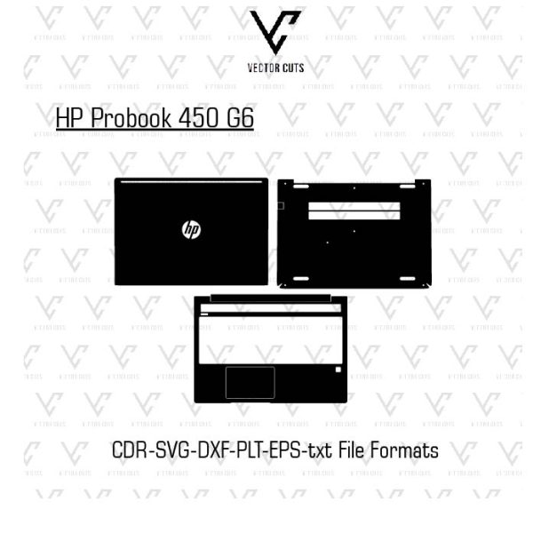 HP Probook 450 G6 Laptop Skin Template