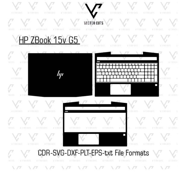 HP ZBook 15v G5 Laptop Skin Template