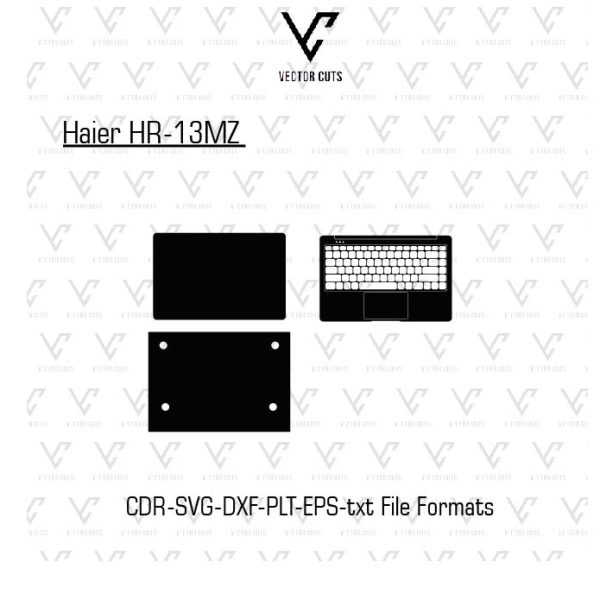 Haier HR-13MZ Laptop Skin Template
