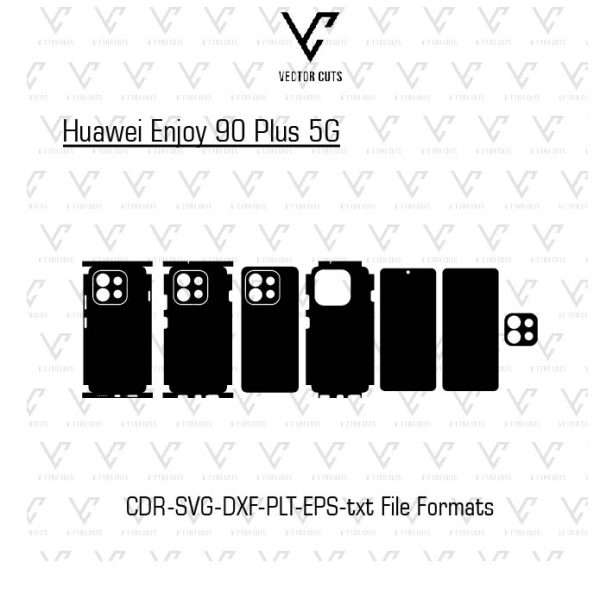 Huawei Enjoy 90 Plus 5G Mobile Skin Template