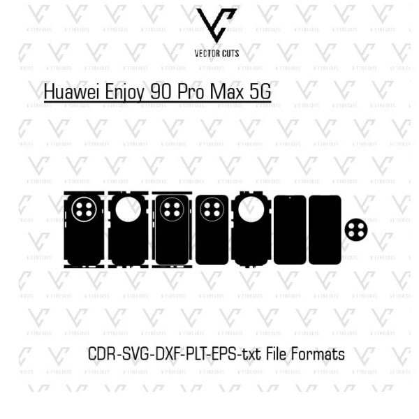 Huawei Enjoy 90 Pro Max 5G Mobile Skin Template