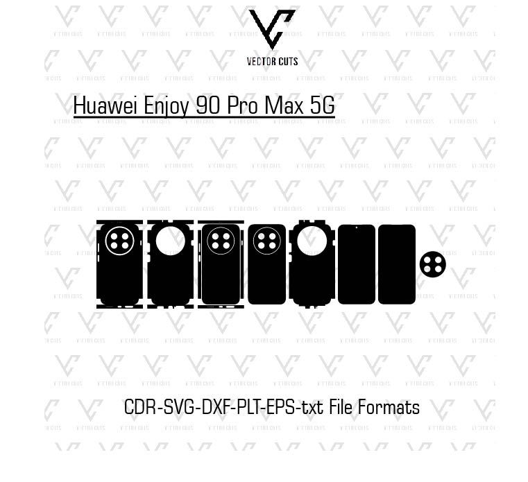 Huawei Enjoy 90 Pro Max 5G Mobile Skin Template