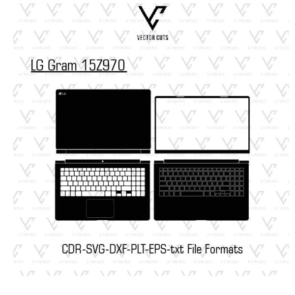 LG Gram 15Z970 Laptop Skin Template