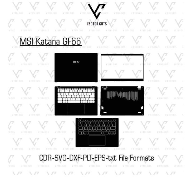 MSI Modern 14 C13M-458VN Laptop Skin Template