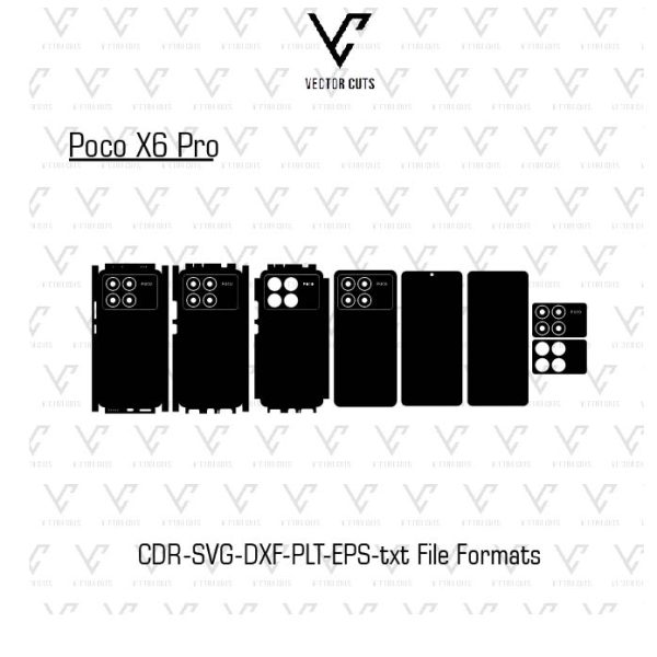 Poco X6 Pro Mobile Skin Template