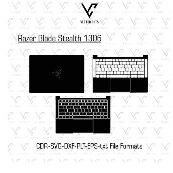 Razer Blade Stealth 1306 Laptop Skin Template