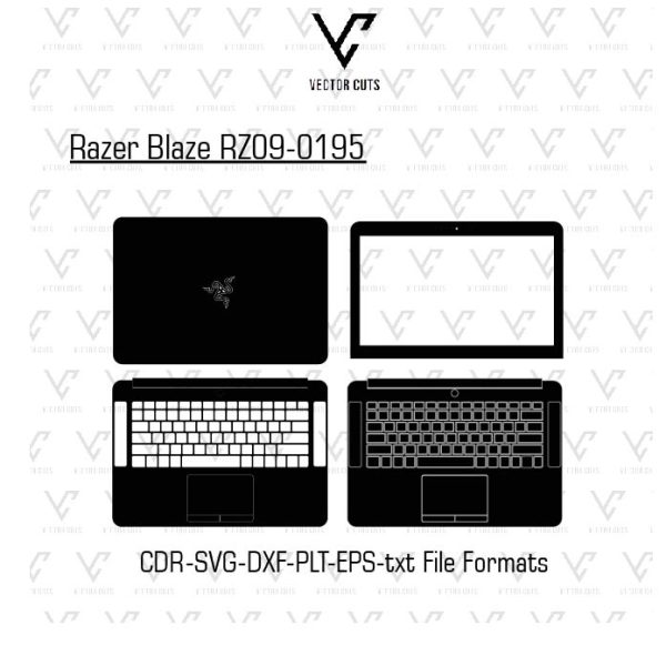 Razer Blaze RZ09-0195 Laptop Skin Template