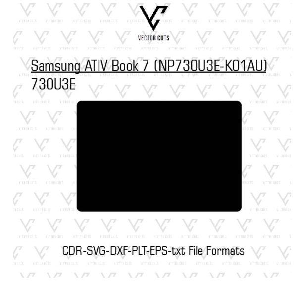 Samsung ATIV Book 7 (NP730U3E-K01AU) - 730U3E laptop skin template