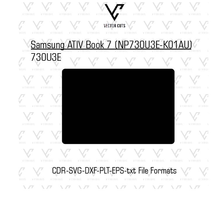 Samsung ATIV Book 7 (NP730U3E-K01AU) - 730U3E laptop skin template