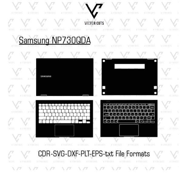 Samsung NP730QDA laptop skin template