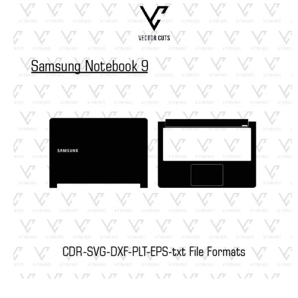 Samsung Notebook 9 laptop skin template