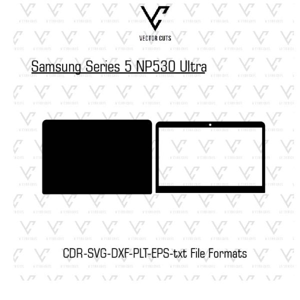 Samsung Series 5 NP530 Ultra laptop skin template