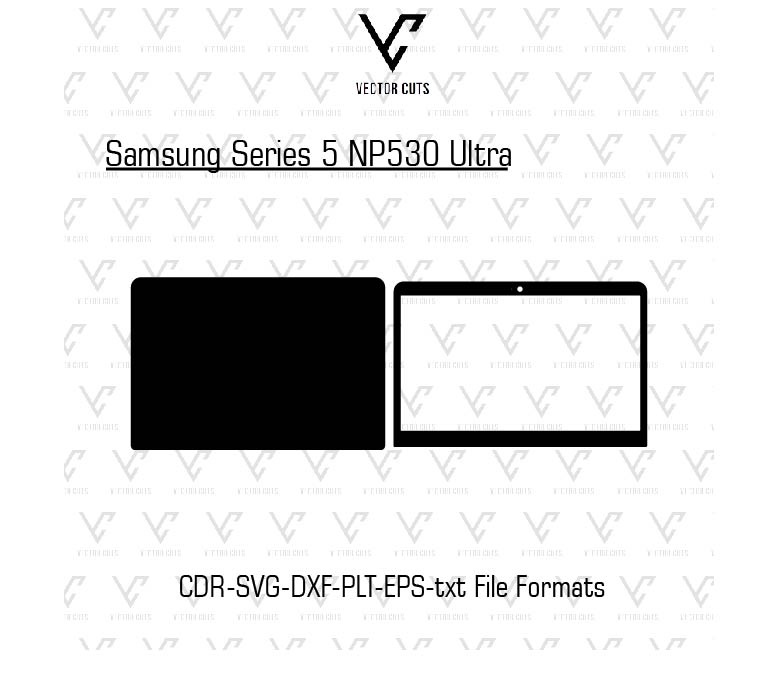 Samsung Series 5 NP530 Ultra laptop skin template