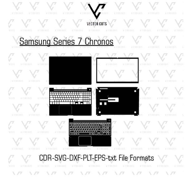 Samsung Series 7 Chronos laptop skin template