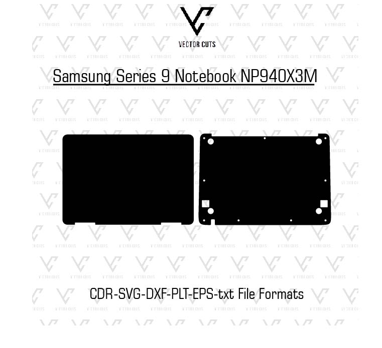 Samsung Series 9 Notebook NP940X3M laptop skin template