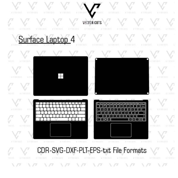 Surface Laptop 4 Laptop Skin Template