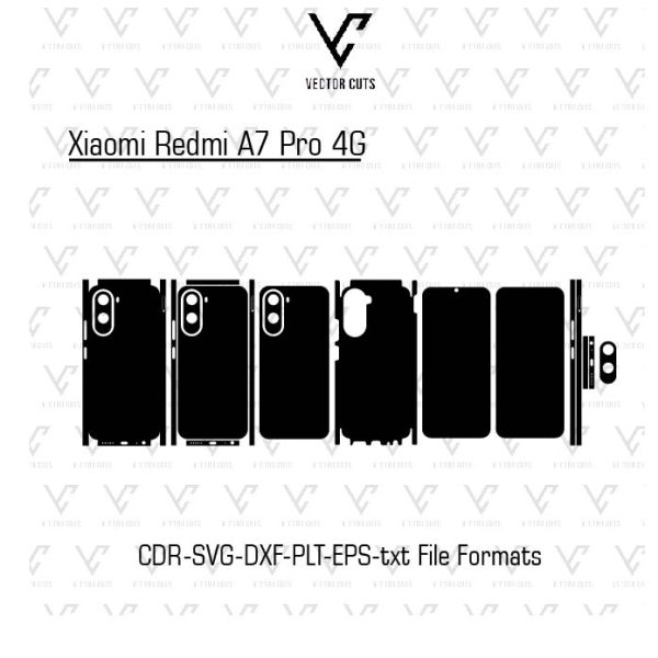 Xiaomi Redmi A7 Pro 4G Mobile Skin Template