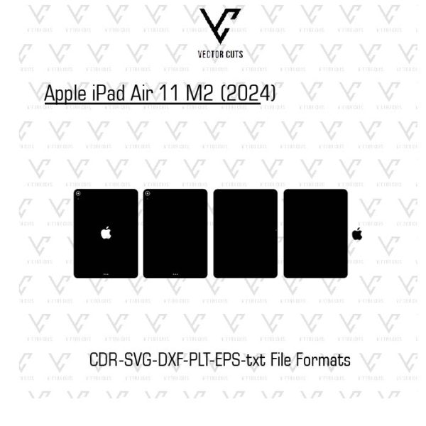 Apple iPad Air 11 M2 (2024) Vinyl Skin Template