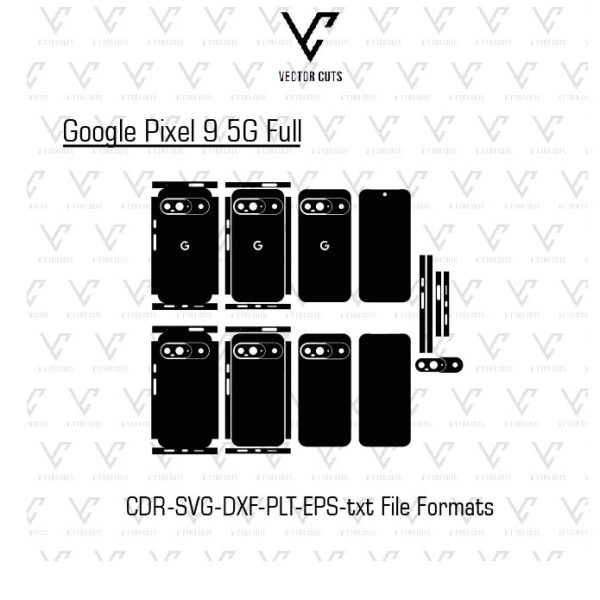 Google Pixel 9 5G Full Mobile Skin Template