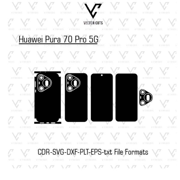 Huawei Pura 70 Pro 5G Mobile Skin Template