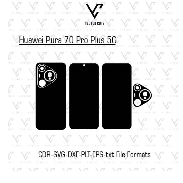 Huawei Pura 70 Pro Plus 5G Mobile Skin Template