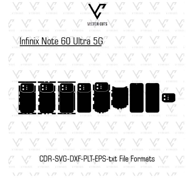 Infinix Note 60 Ultra 5G Mobile Skin Template