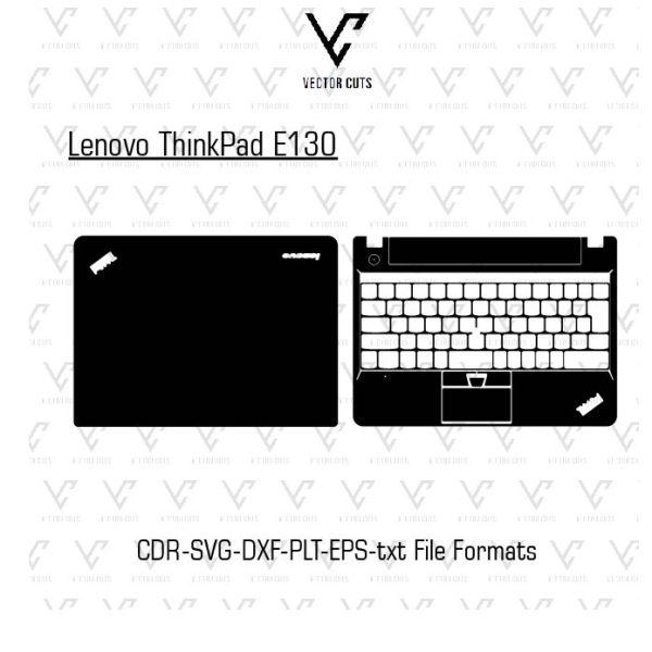 Lenovo ThinkPad E130 Laptop Skin Template