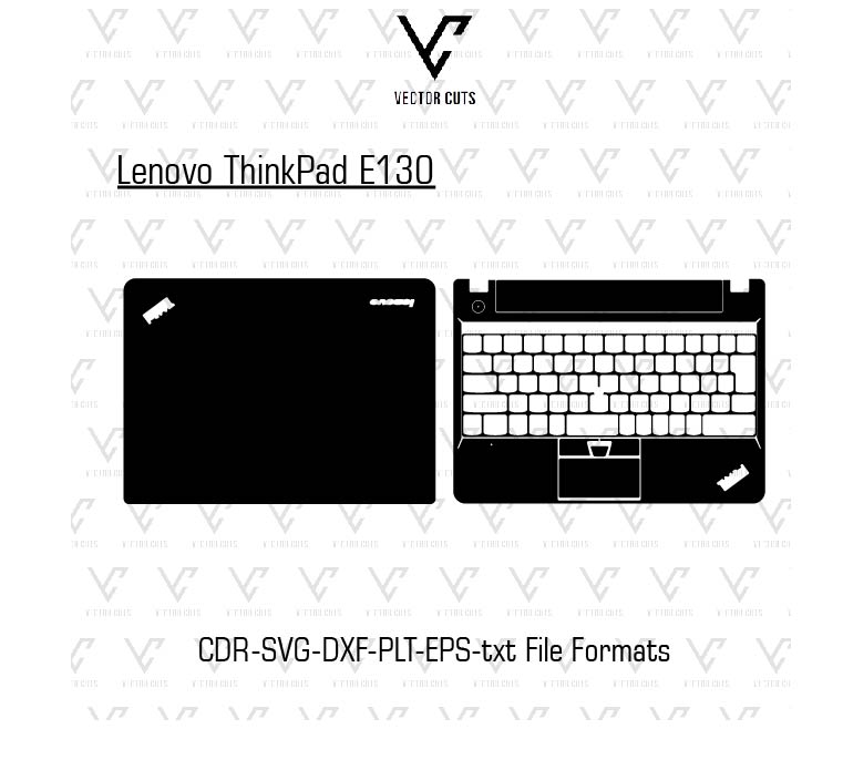 Lenovo ThinkPad E130 Laptop Skin Template