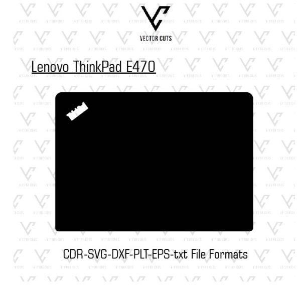 Lenovo ThinkPad E470 Laptop Skin Template