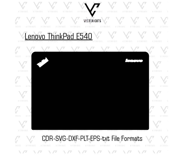 Lenovo ThinkPad E540 Laptop Skin Template