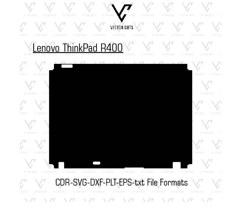 Lenovo ThinkPad R400 Laptop Skin Template