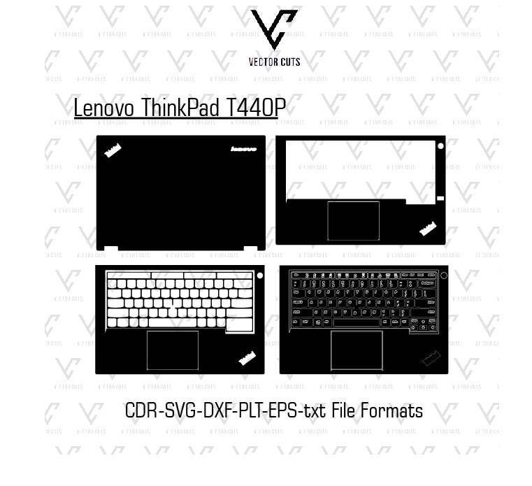 Lenovo ThinkPad T440P Laptop Skin Template