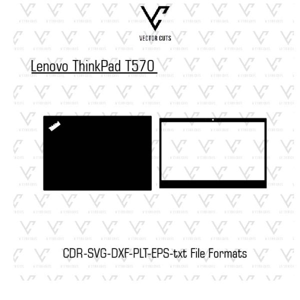 Lenovo ThinkPad T570 Laptop Skin Template