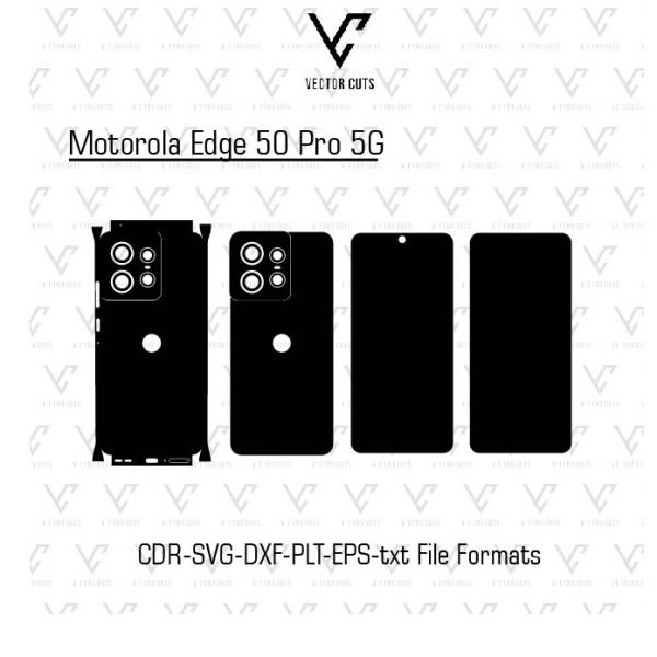 Motorola Edge 50 Pro 5G Mobile Skin Template