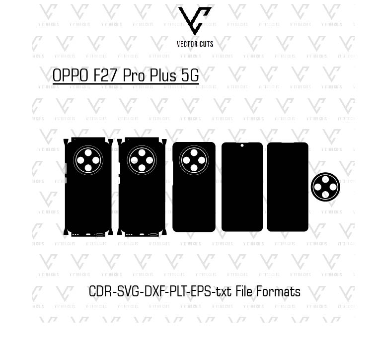 OPPO F27 Pro Plus 5G Mobile Skin Template
