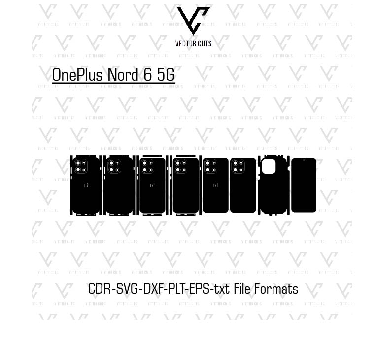 OnePlus Nord 6 5G Mobile Skin Template