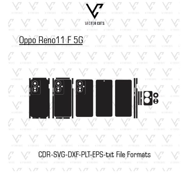 Oppo Reno11 F 5G Mobile Skin Template