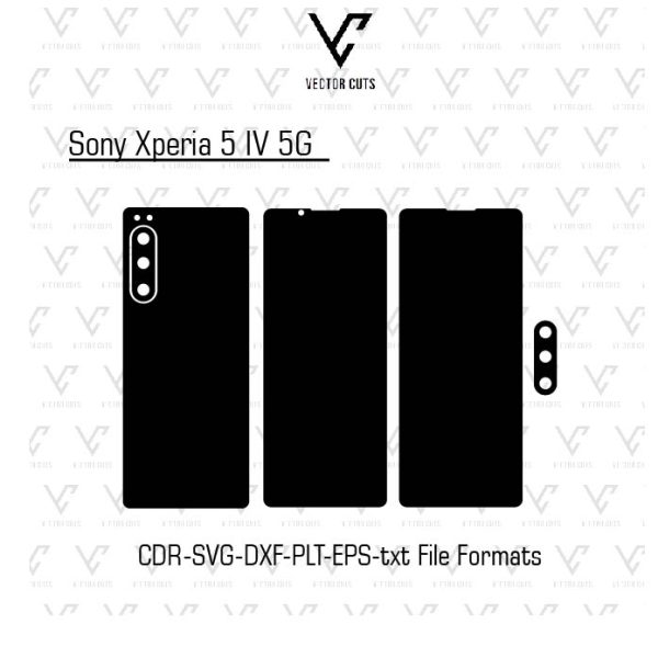 Sony Xperia 5 IV 5G Mobile Skin Template