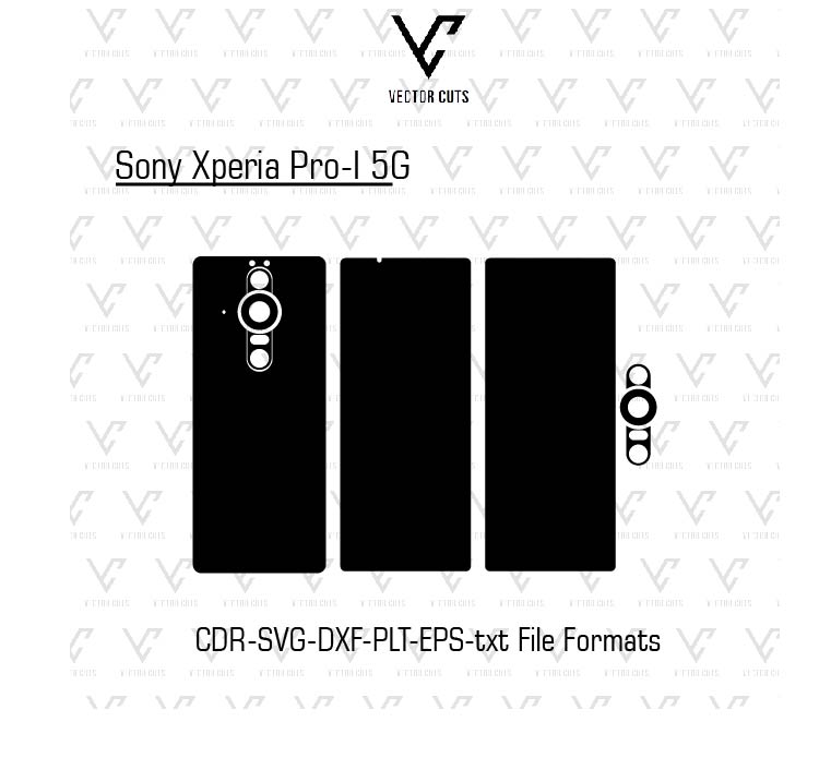 Sony Xperia Pro-I 5G Mobile Skin Template