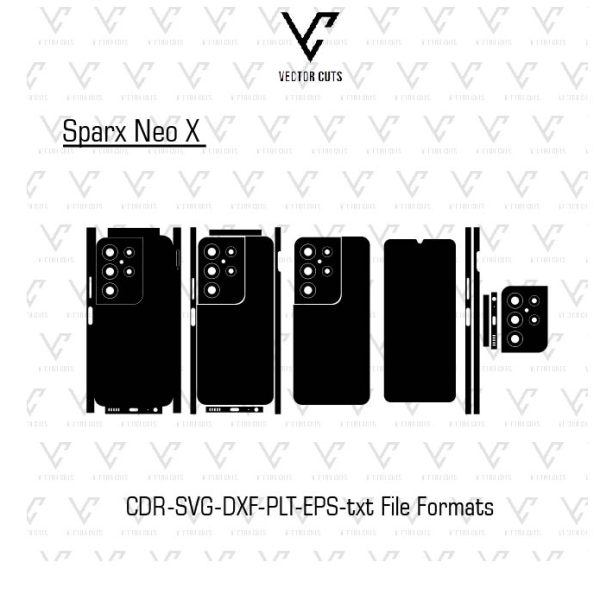 Sparx Neo X Mobile Skin Template